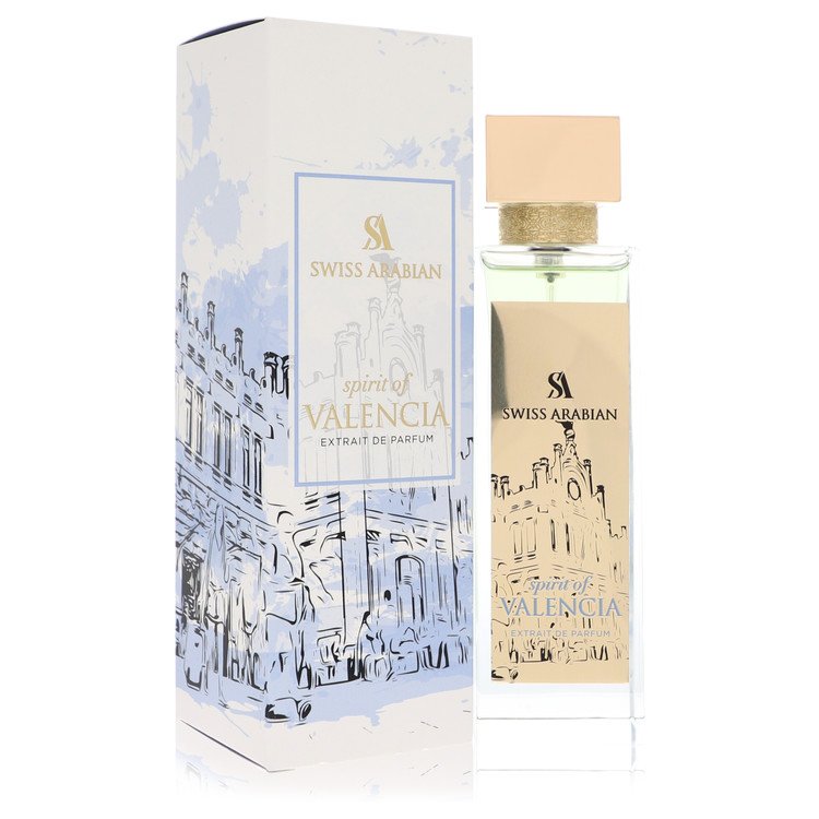 Swiss Arabian Spirit of Valencia by Swiss Arabian Extrait De Parfum Spray (Unisex) 3.4 oz Swiss Arabian Spirit of Valencia by Swiss Arabian Extrait De Parfum Spray (Unisex) 3.4 oz